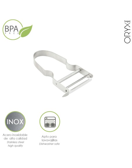 Pelapatatas Acero Inox 5 x 10,6 (Alt.) cm.