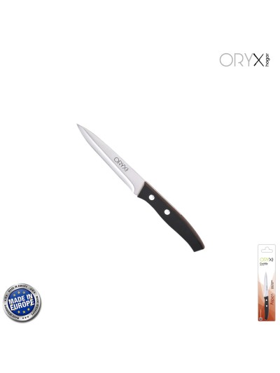 Cuchillo Aspen Cocina Hoja Acero Inoxidable 12 cm. Negro