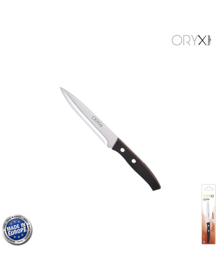 Cuchillo Aspen Verduras Hoja Acero Inoxidable 15 cm. Negro