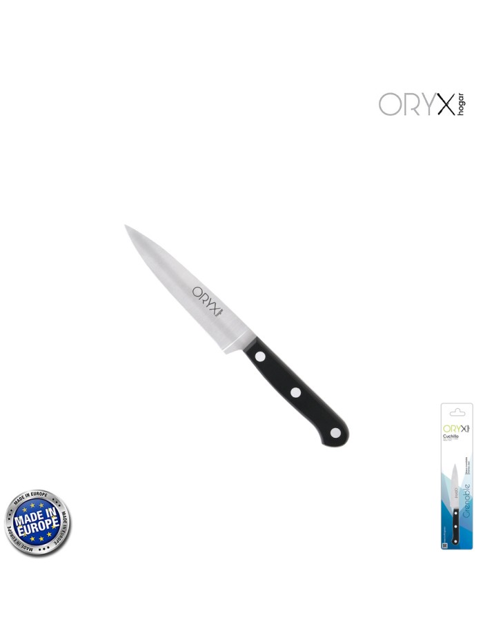 Cuchillo Grenoble Patatero Puntilla Hoja Acero Inoxidable 11 cm. Negro