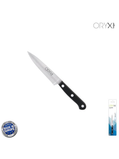 Cuchillo Grenoble Cocina Hoja Acero Inoxidable 13 cm. Negro