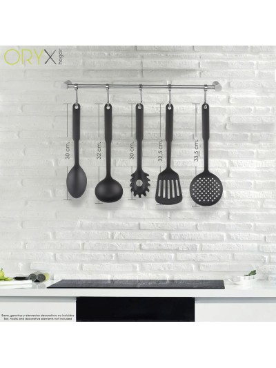 Cuchara Cocina Nylon Basic 30,5 x 7 cm.