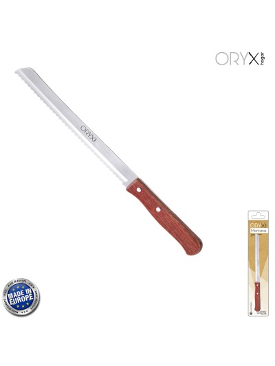 Cuchillo Montana Panero Hoja Acero Inoxidable 18 cm. Mango Madera