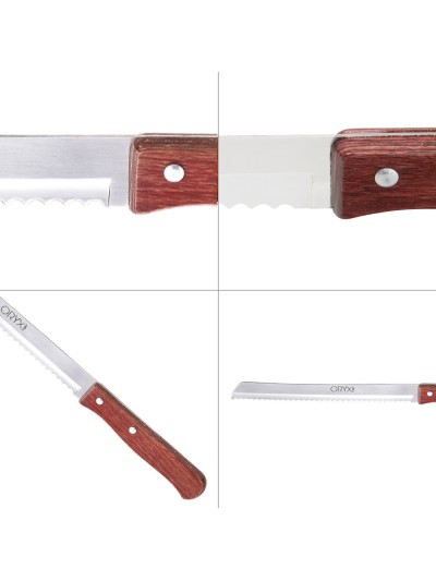 Cuchillo Montana Panero Hoja Acero Inoxidable 18 cm. Mango Madera