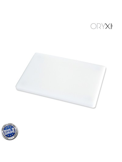 Tabla Cortar Polietileno 30x20x1,5 cm.  Color Blanco