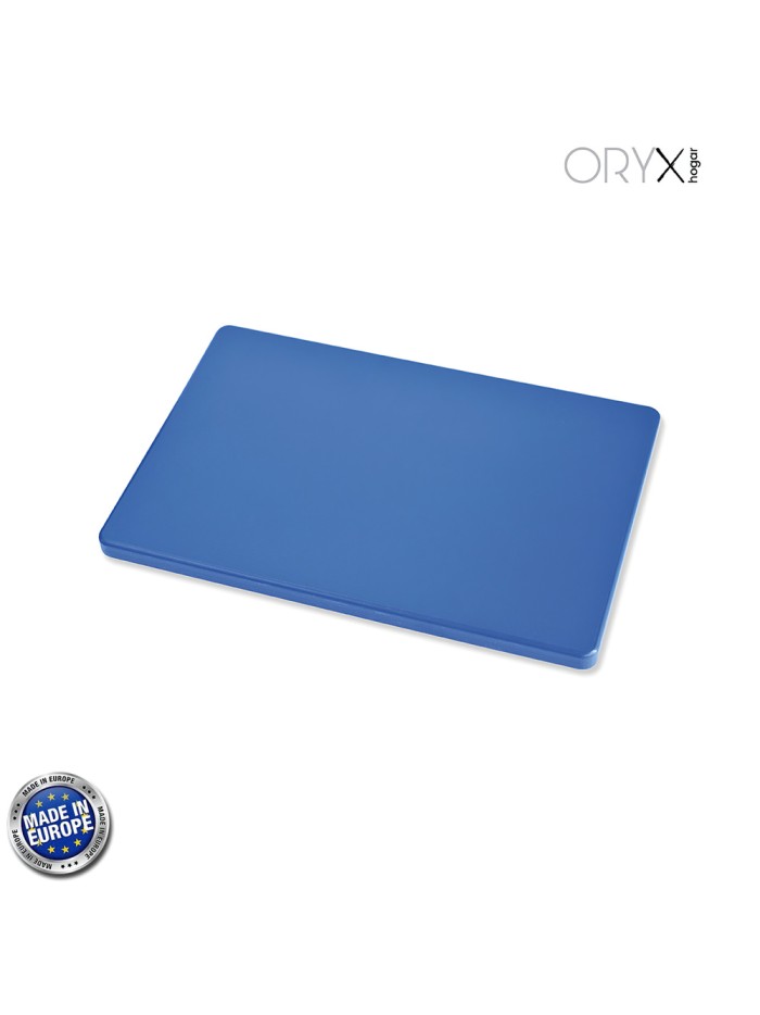 Tabla Cortar Polietileno 30x20x1,5 cm.  Color Azul