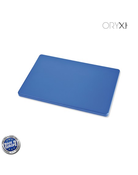 Tabla Cortar Polietileno 30x20x1,5 cm.  Color Azul
