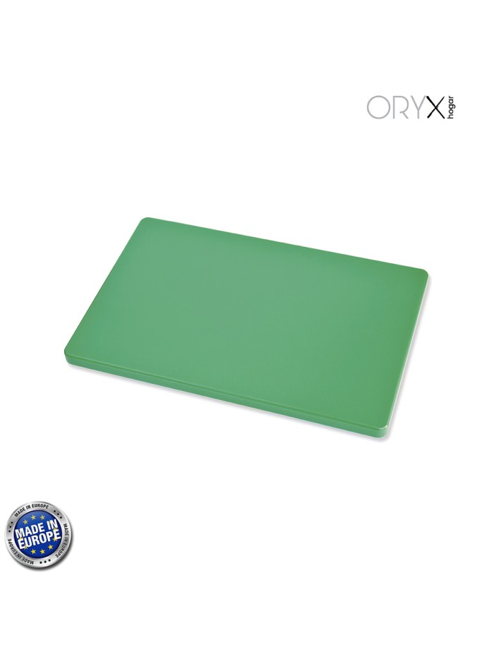 Tabla Cortar Polietileno 30x20x1,5 cm.  Color Verde