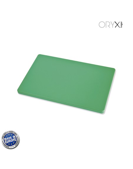 Tabla Cortar Polietileno 30x20x1,5 cm.  Color Verde
