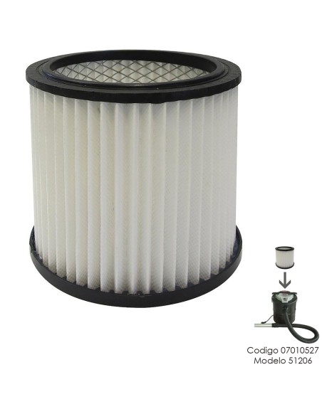 Filtro Para Aspirador De Cenizas 07010527 (Modelo 51206)