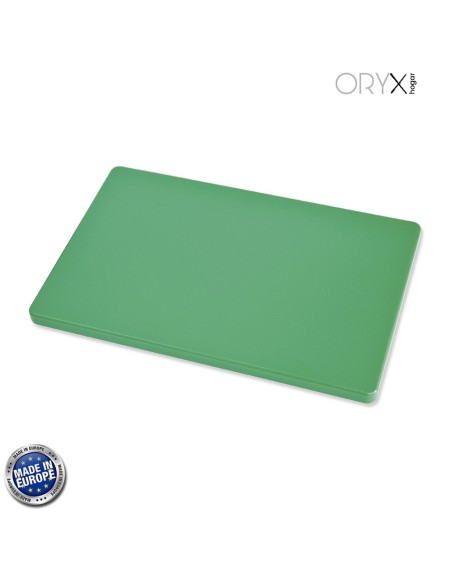 Tabla Cortar Polietileno 35x25x1,5 cm.  Color Verde