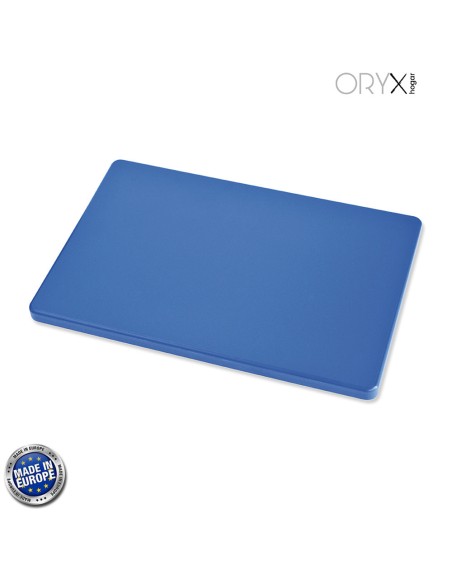 Tabla Cortar Polietileno 35x25x1,5 cm.  Color Azul