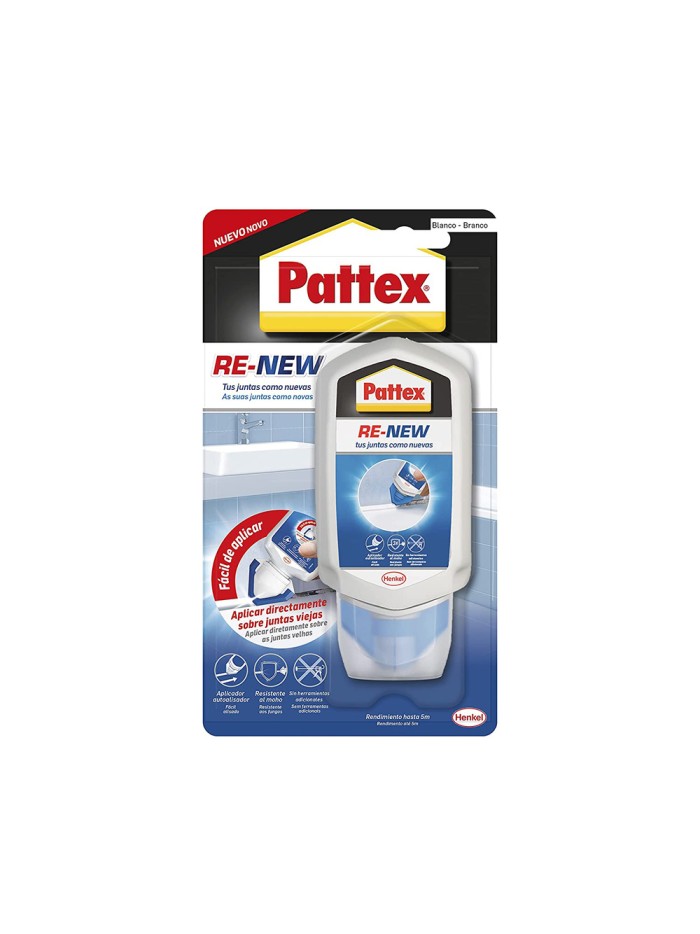 Nural Pattex Re New Juntas Baño (Bote 80 ml.)