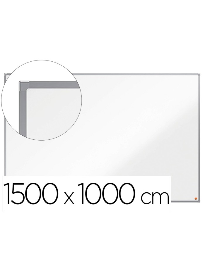 Pizarra blanca nobo essence acero vitrificado magnetica 1500x1000 mm Pizarra blanca nobo essence acero vitrificado magnetica 1500x1000 mm