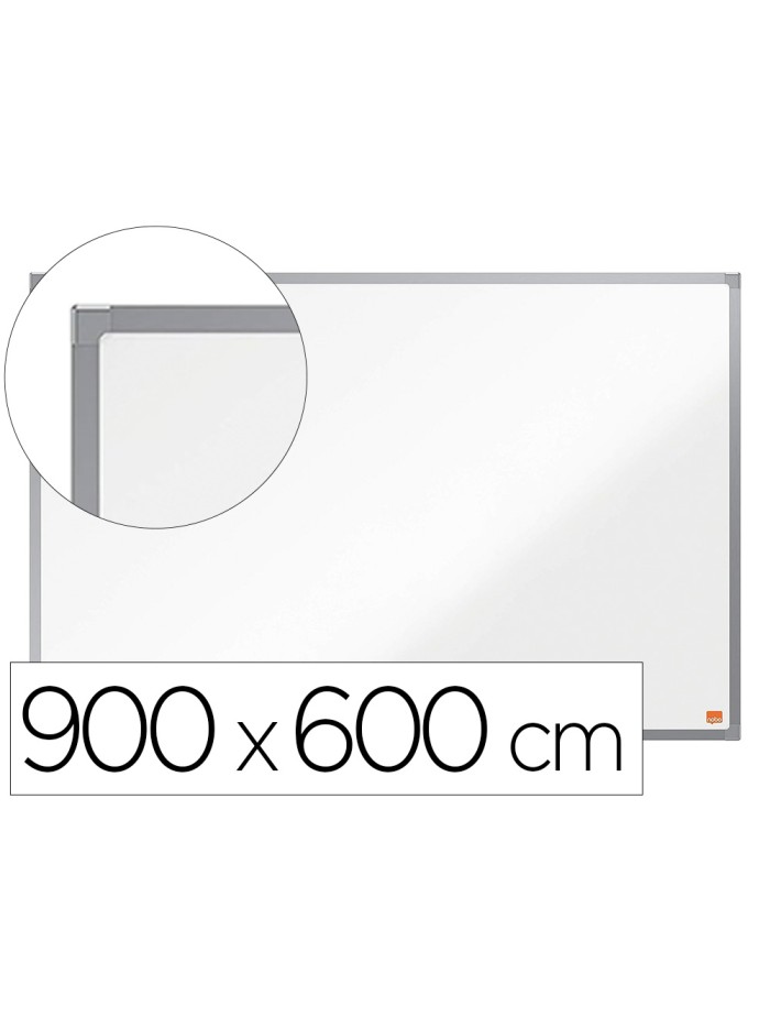 Pizarra blanca nobo essence acero vitrificado magnetica 900x600 mm Pizarra blanca nobo essence acero vitrificado magnetica 900x600 mm