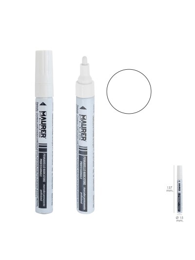 Rotulador Marcador Obra Profesional Pintura Permanente Blanco