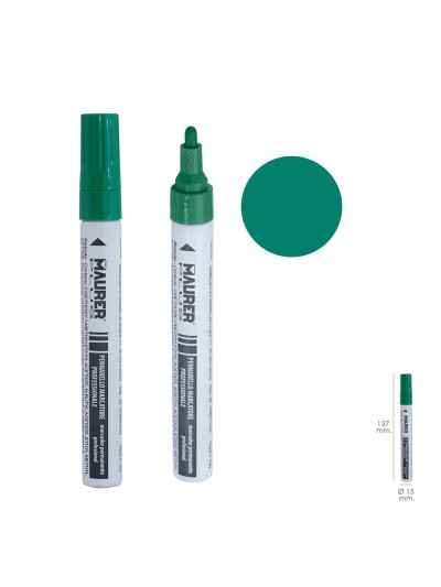 Rotulador Marcador Obra Profesional Pintura Permanente Verde