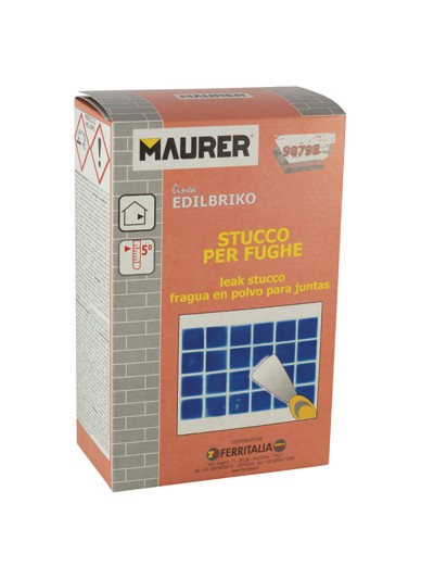 Edil Fragua Polvo Juntas Maurer (Caja 1 kilo)