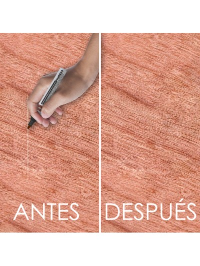 Expositor Rotuladores Retoque Madera 24 piezas.