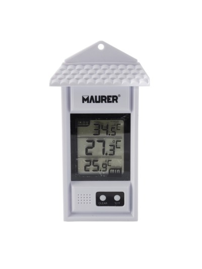 Termometro Digital Interiores / Exteriores Con Indicador De Temperatura Maxima y Minima