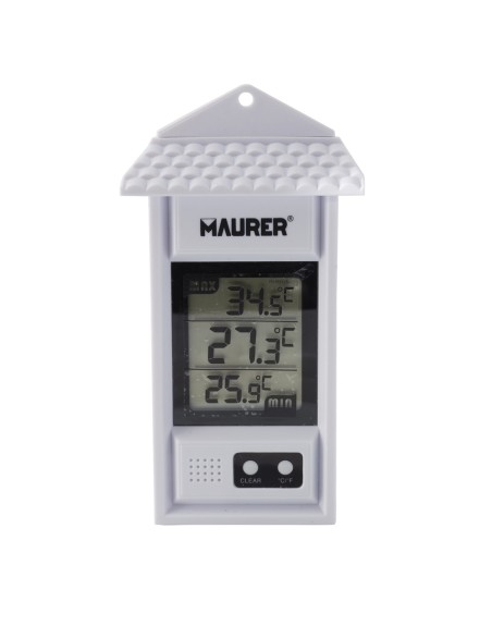 Termometro Digital Interiores / Exteriores Con Indicador De Temperatura Maxima y Minima