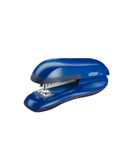 Grapadora rapid f30 plastico abs color azul capacidad 30 hojas usa grapas 24/6 y 26/6