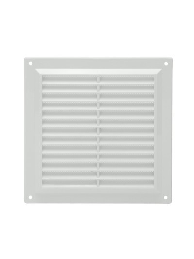 Rejilla Plastico Sobreponer Con Malla Posterior 17x17 cm.