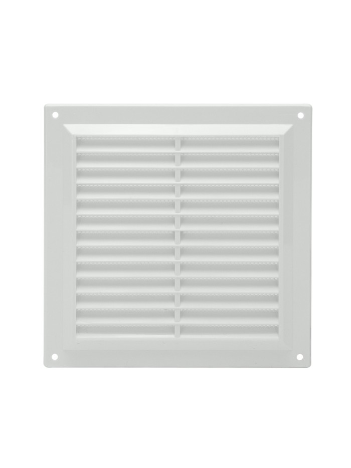 Rejilla Plastico Sobreponer Con Malla Posterior 17x17 cm.