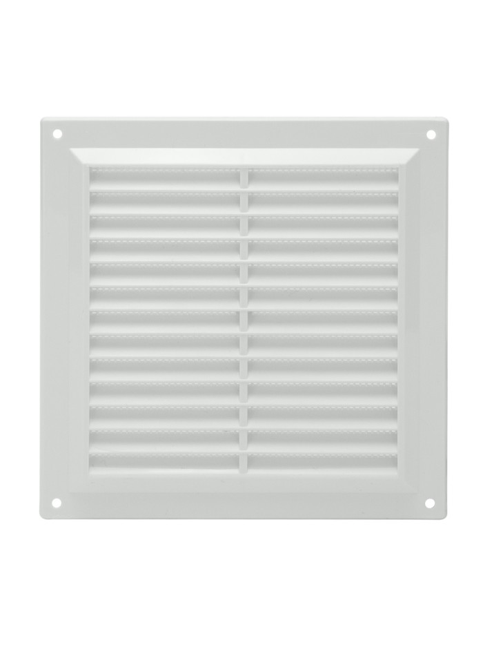 Rejilla Plastico Sobreponer Con Malla Posterior 20x20 cm.