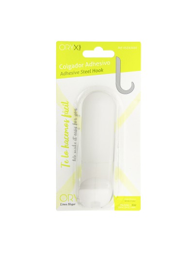 Colgador Adhesivo / Atornillable Blanco