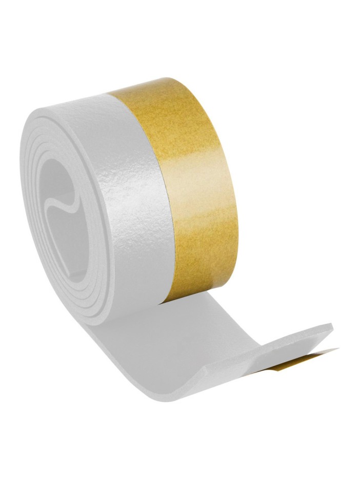 Burlete Umbral Autoadhesivo PVC Flexible Blanco