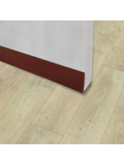 Burlete Umbral Autoadhesivo PVC Flexible Marron