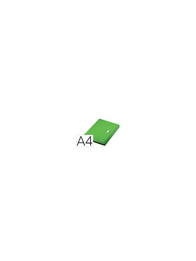 Carpeta leitz recycle clasificador fuelle polipropileno 5+1 compartimentos din a4 verde