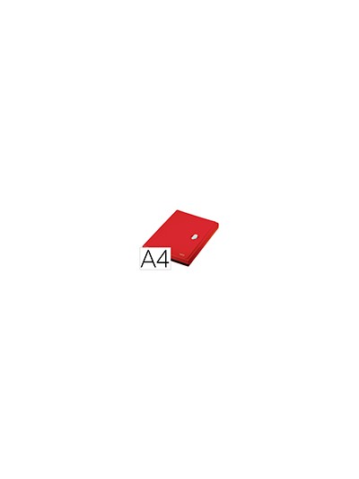 Carpeta leitz recycle clasificador fuelle polipropileno 5+1 compartimentos din a4 rojo