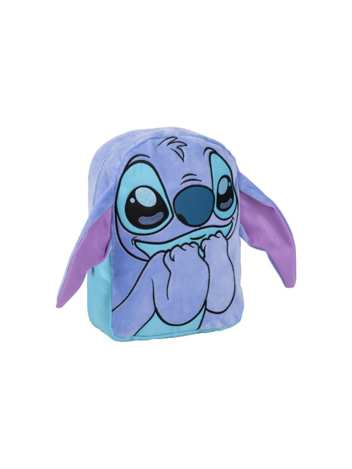 Mochila infantil personaje aplicaciones stitch 210x270x90 mm Mochila infantil personaje aplicaciones stitch 210x270x90 mm