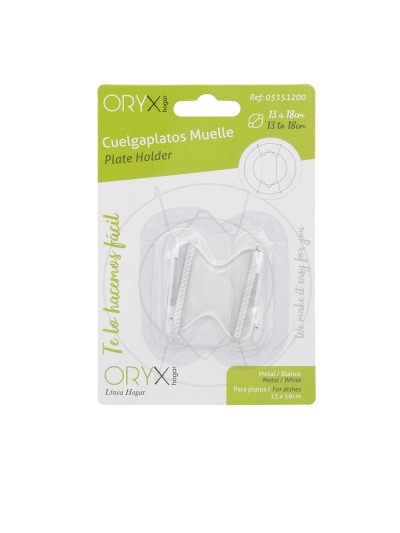 Cuelgaplatos Muelle Para platos de Ø 13 a 18 cm.