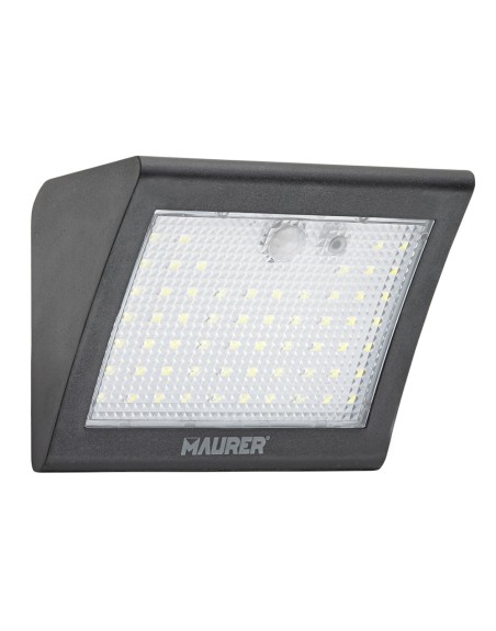 Aplique Solar Led 250 Lumenes Con Sensor De Movimiento y Crepuscular IP65