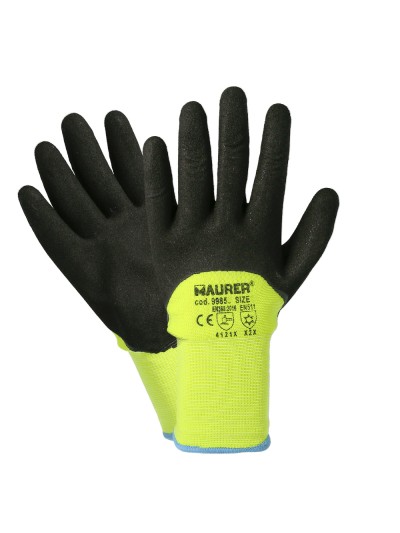 Guantes De Invierno Realizado En Poliester Acolchado Con Recubrimiento De FOAM Talla 9" (Par)