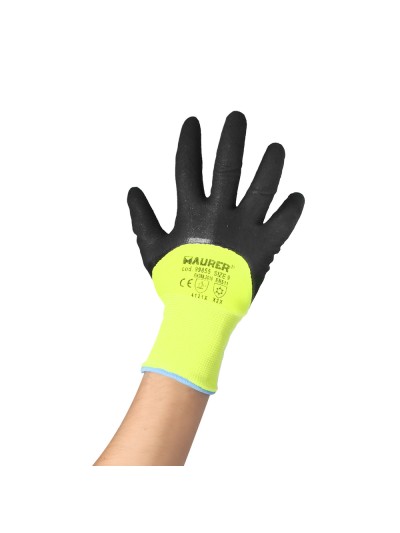 Guantes De Invierno Realizado En Poliester Acolchado Con Recubrimiento De FOAM Talla 9" (Par)