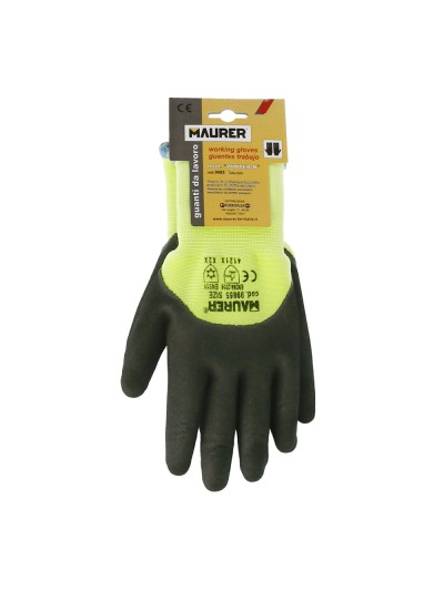 Guantes De Invierno Realizado En Poliester Acolchado Con Recubrimiento De FOAM Talla 9" (Par)