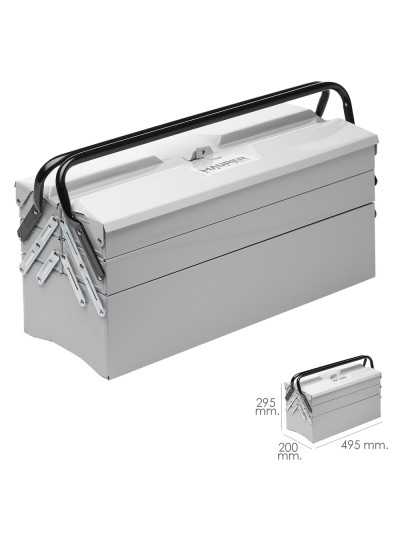 Caja Metalica Para Herramientas Maurer 495x200x295 mm.