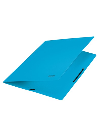 Carpeta leitz recycle gomas din a4 carton reciclable 100% azul