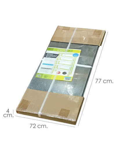 Estanteria Acero Galvanizado con 5 Baldas 150x75x30 cm. Baldas ajustables. Peso maximo 150 Kg.