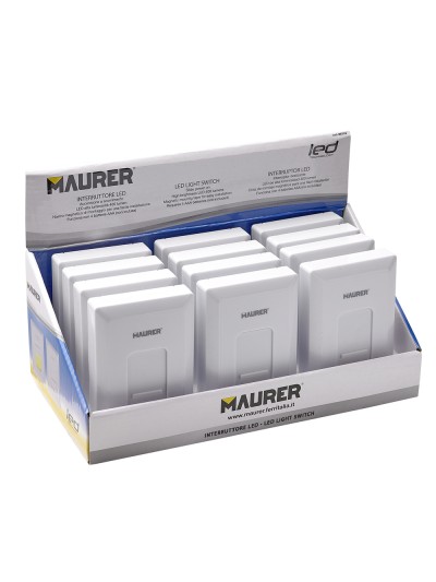 Linterna / Luces Led Para Pared / Armario Tipo Interruptor A pilas (4 AAAA)	400 Lumenes (Fijación Mediante Pegatina o Iman)