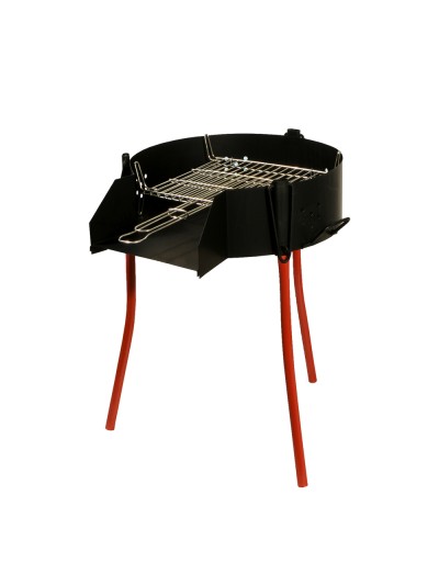 Barbacoa Rustica Multiusos Ø 50 cm. Valida Para Carbon, Leña y Paelleros.