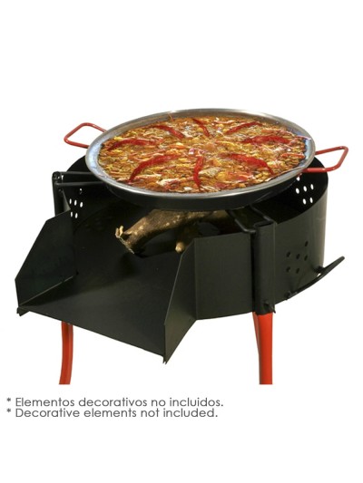 Barbacoa Rustica Multiusos Ø 50 cm. Valida Para Carbon, Leña y Paelleros.