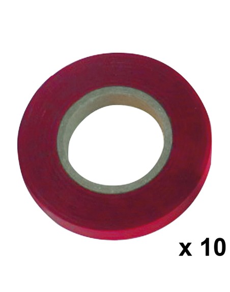 Cinta Para Atadora 11 x 0,15 mm. x 26 metros Rojo (Pack 10 Rollos)