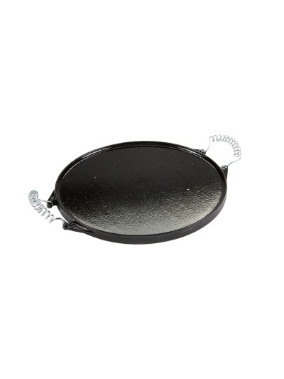 Plancha Hierro Fundido Esmaltada Redonda Ø 32 cm.