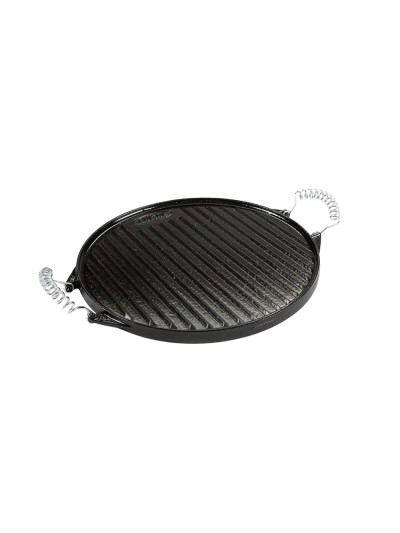 Plancha Hierro Fundido Esmaltada Redonda Ø 32 cm.
