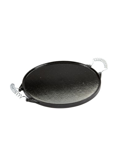 Plancha Hierro Fundido Esmaltada Redonda Ø 42 cm.